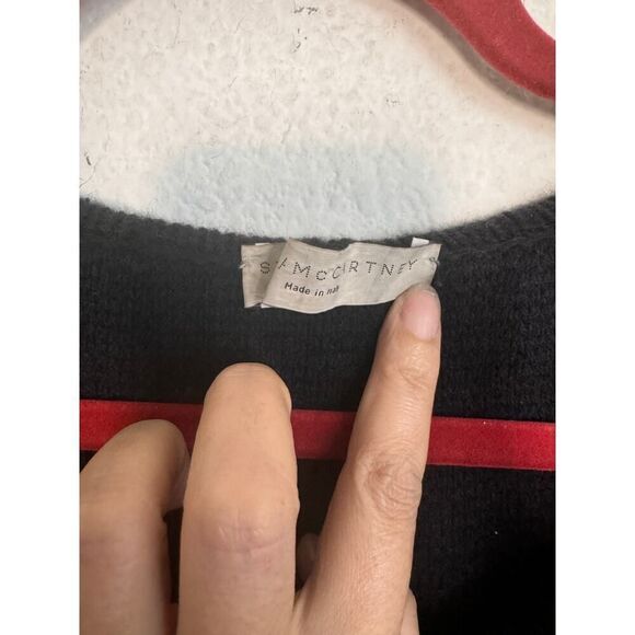 Stella McCartney wool sweater jacket in black 36(US4) - Picture 6 of 12